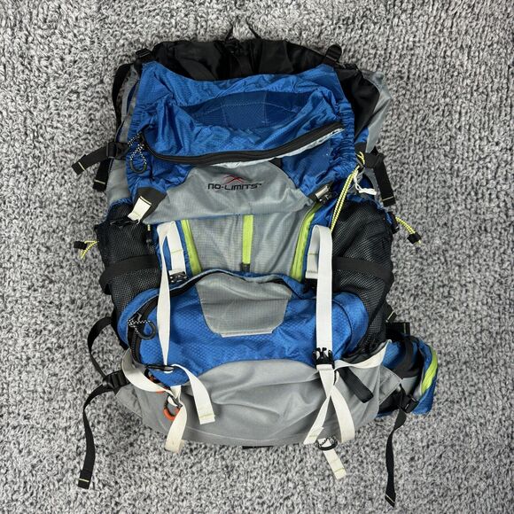 no Limits Other - No Limits Hiking Backback V-1 System Camping Bug Out Bag Adjustable H20 Hydro